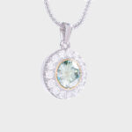 Pendant De Luxe – Green Diamond