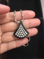 Biopendant Leaf Black